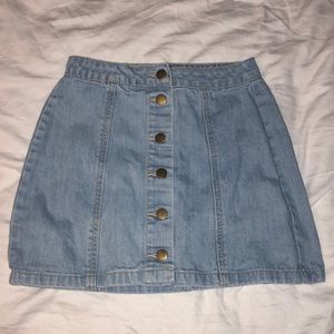 Denim skirt